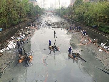 南京清洗管道如何清理河道淤泥？-- 南京暢捷市政工程有限公司