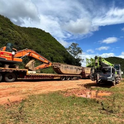 租硯山隨車吊，吊具磨損嚴重作業(yè)安全